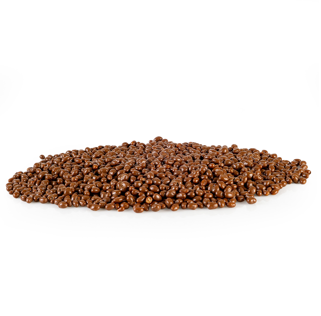 Arroz inflado con cobertura sabor chocolate