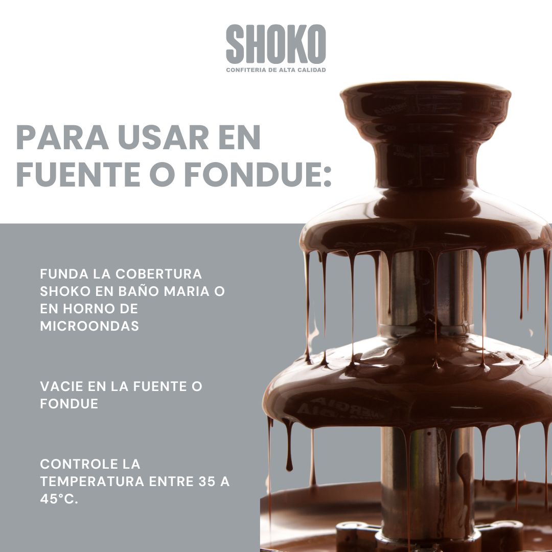 Cobertura sabor chocolate 14% cocoa ideal para helados y congelados